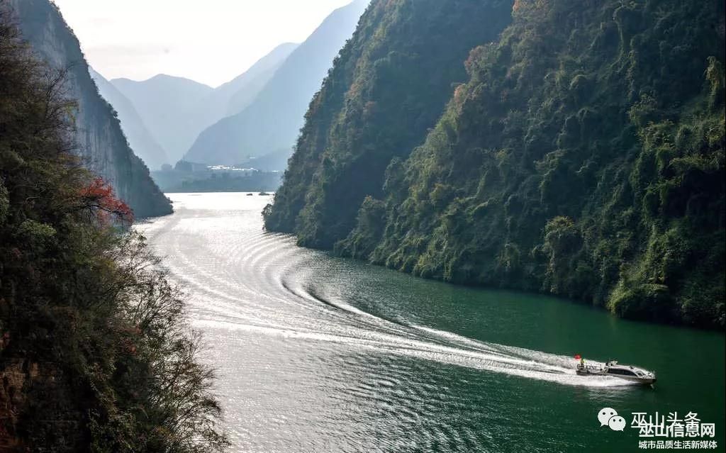 巫溪咸水水库图片