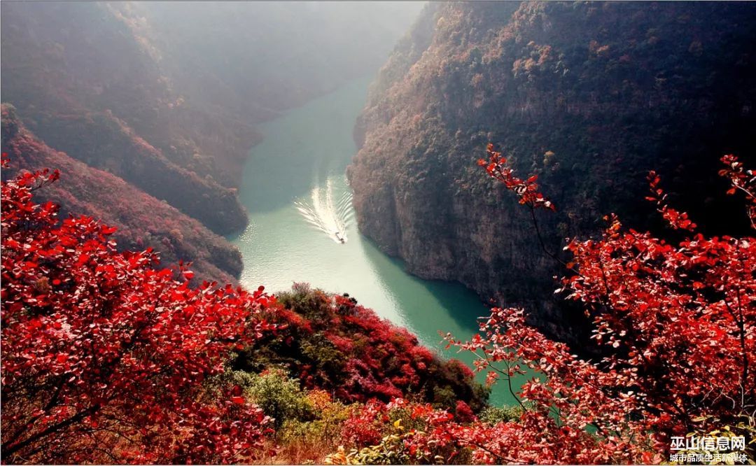 小三峽紅葉 攝影by吳濱